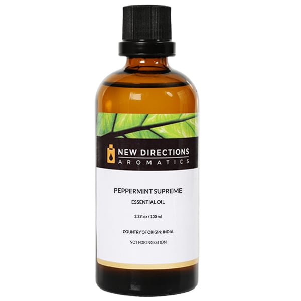  Peppermint Essential Oil bottle